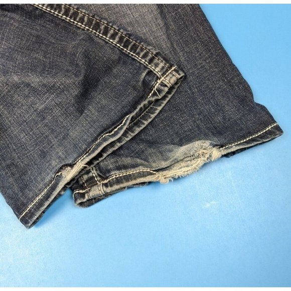 Buckle Jeans Bke Derek Relaxed Fit Boot Cut Jeans Mens Medium Wash